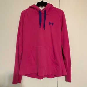 Pink and purple Underarmour hoodie